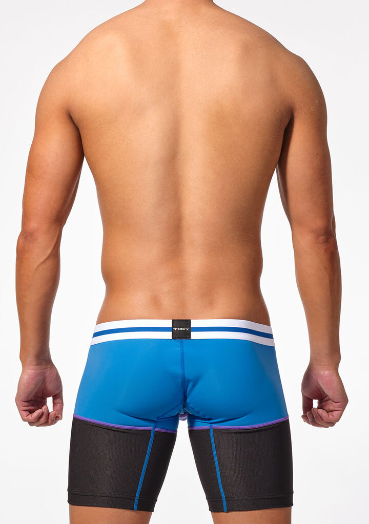 Layered Long Boxer,blue, medium image number 2