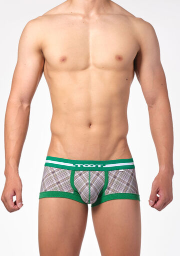 TOOT Tartan Check BOXER II,green, small image number 1