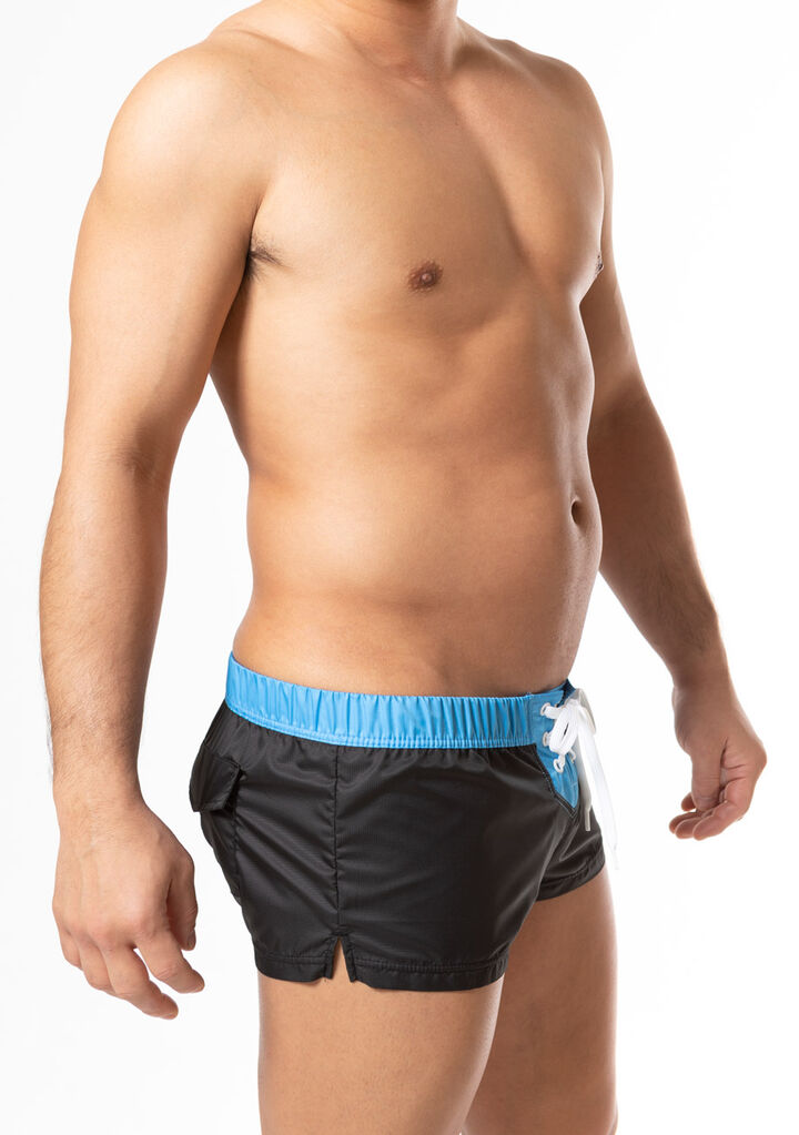 Lace-Up Board Short,black, medium image number 4