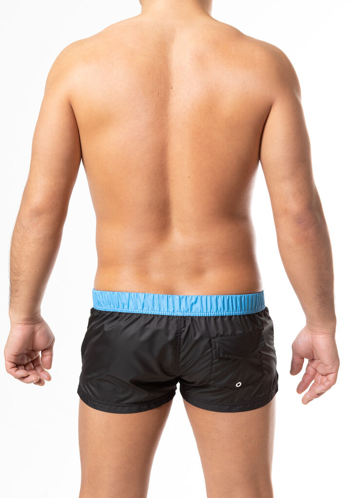 Lace-Up Board Short,black, medium image number 3