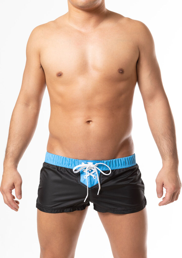 Lace-Up Board Short,black, medium image number 1