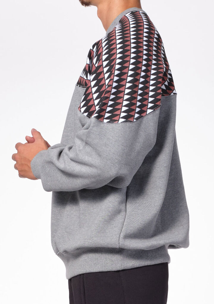 Tribal△ Pullover,gray, medium image number 3