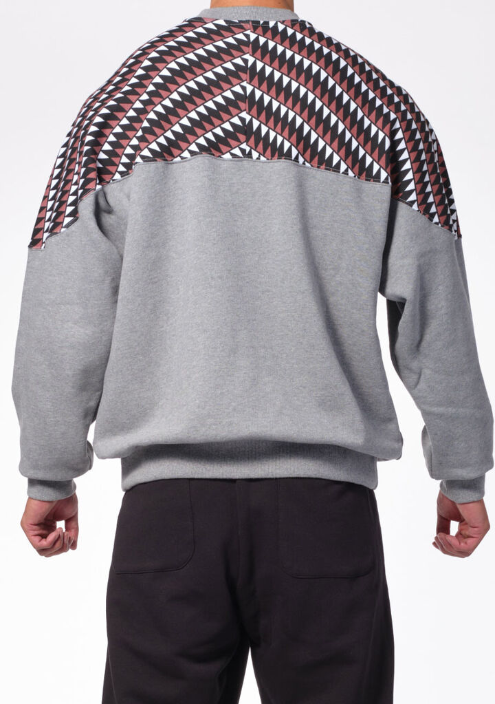 Tribal△ Pullover,gray, medium image number 2