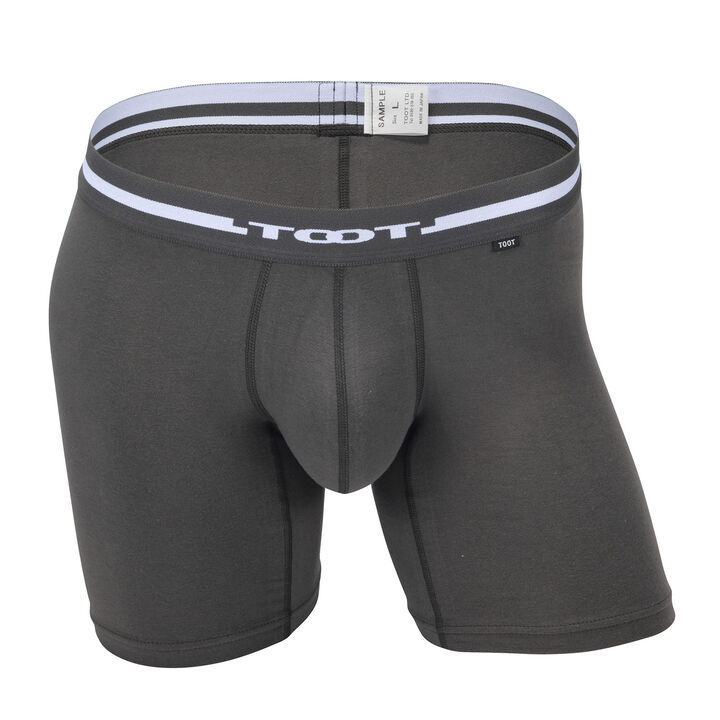 TOOT Underwear Soft Lame Nano Trunk Silver (Online Only)