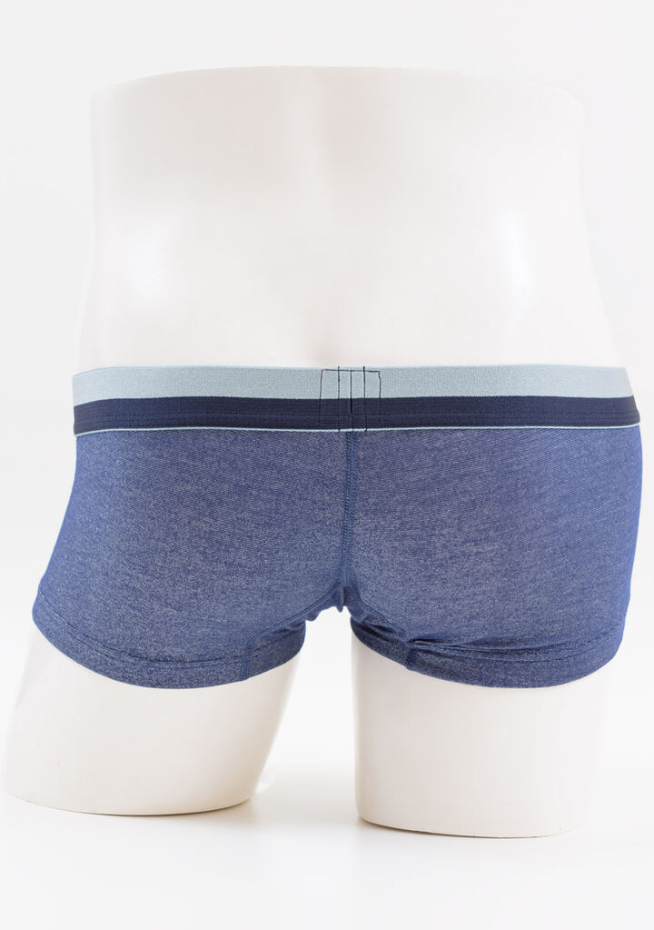 Clever Moda Latin Brief Denim Jean Blue Men's Underwear, (L