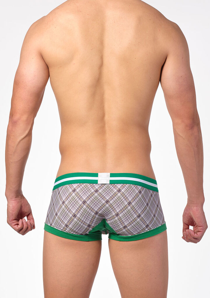 TOOT Tartan Check BOXER II,green, medium image number 2