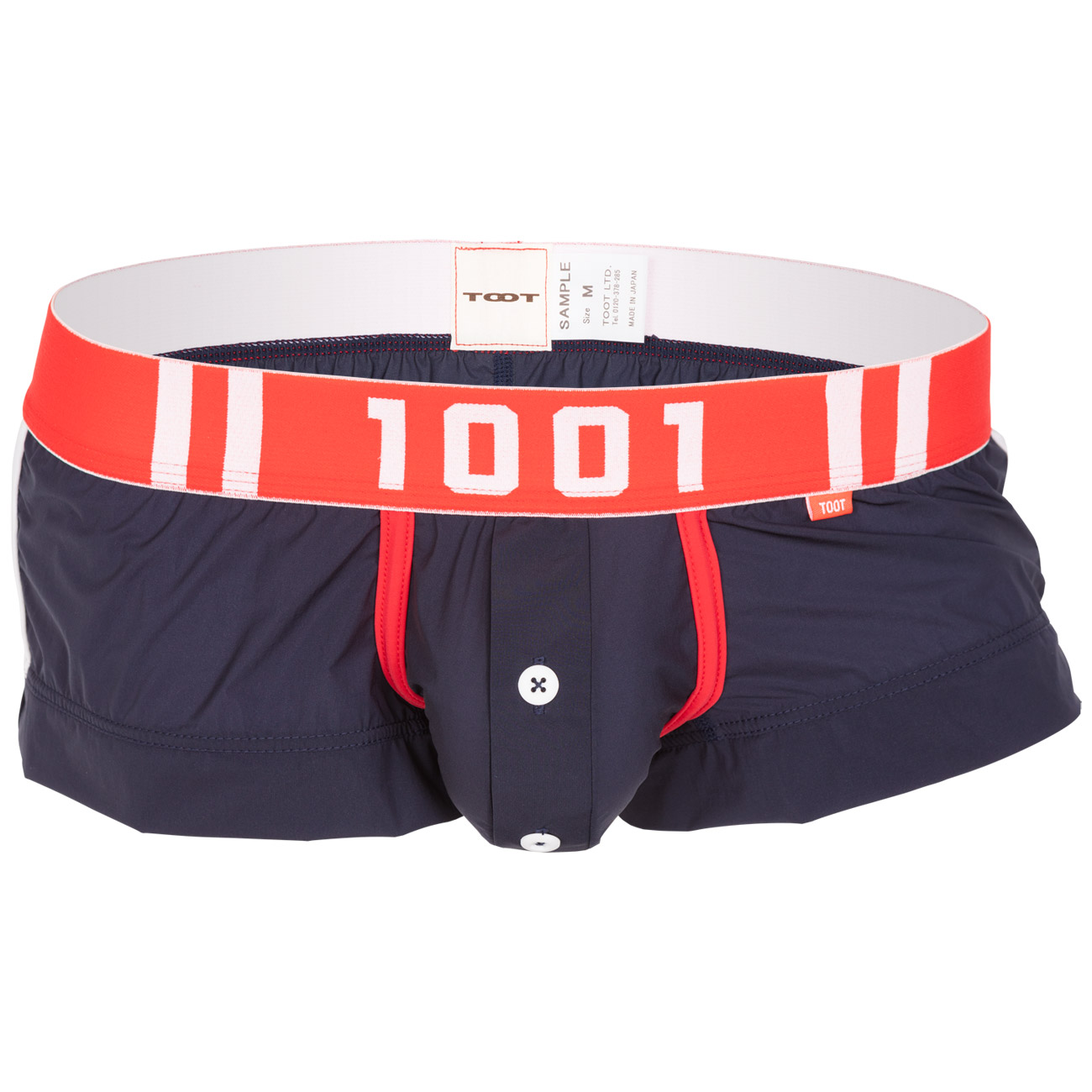 TOOT Underwear Piece Dyed Cotton Brief Navy (BF06K250-Navy)